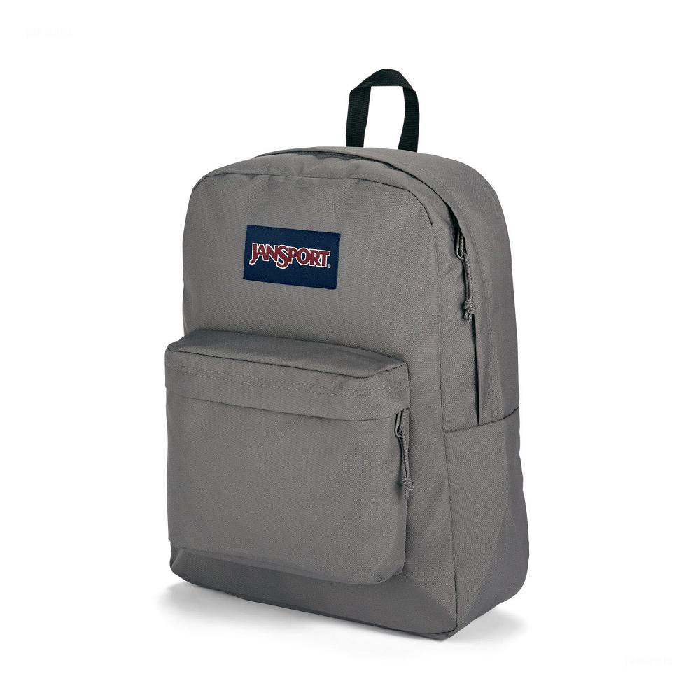 Sac à Dos Scolaire JanSport SuperBreak? Plus Grise Foncé | DJU-03248623